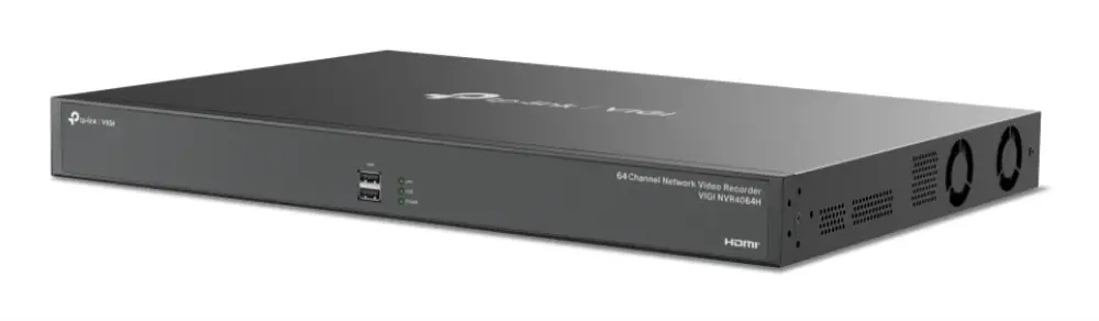 TP-Link VIGI NVR4064H Grabadore de vídeo en red (NVR) Negro - detalle