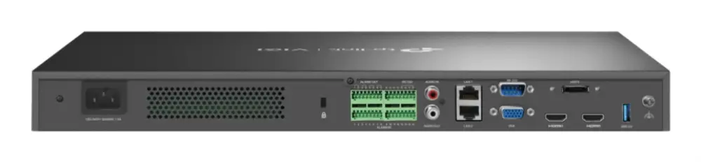 TP-Link VIGI NVR4064H Grabadore de vídeo en red (NVR) Negro - detalle