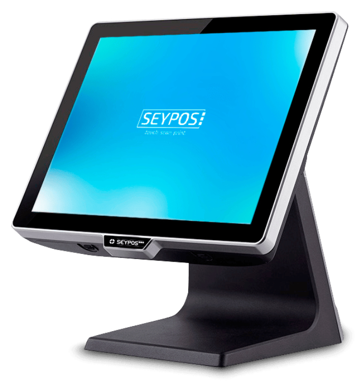 TPV SEYPOS 455 TRUE FLAT P-CAP 15" J6412 8GB SSD128GB 2YW