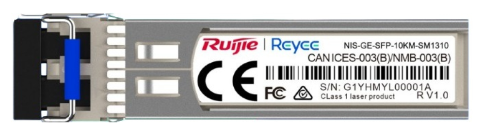 TRANSCEIVER RUIJIE MONOMODO SFP 1310NM 10KM 1GB LX