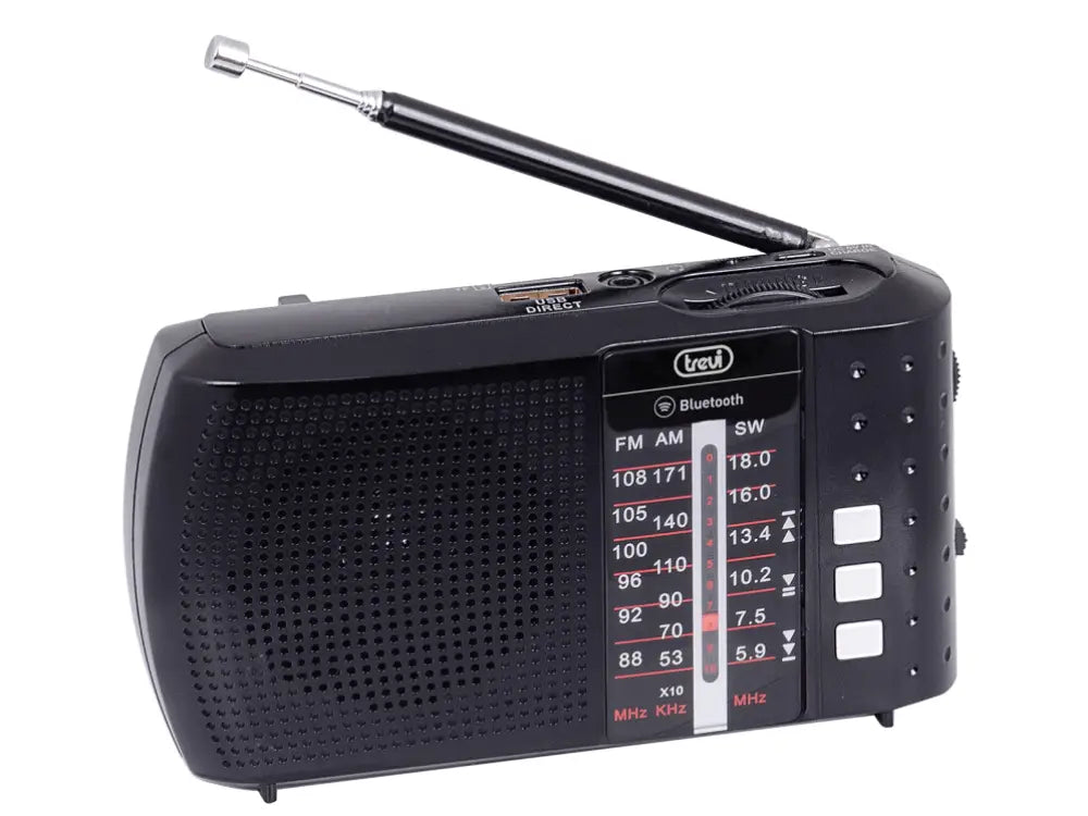Trevi 0RA7F2000 radio Portátil Analógico y digital Negro - detalle