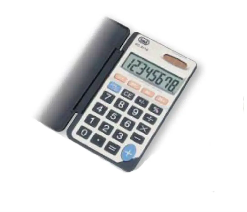 Trevi EC 3718 calculadora Bolsillo Calculadora básica Gris - detalle