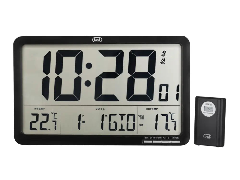 Trevi OM 3560 RC Negro LCD Batería - detalle