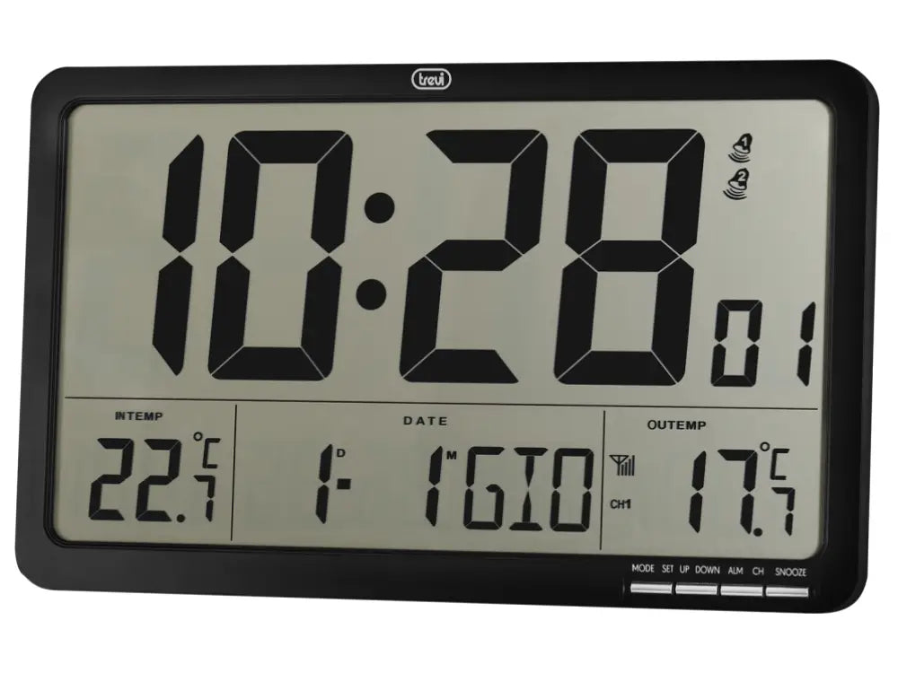 Trevi OM 3560 RC Negro LCD Batería - detalle