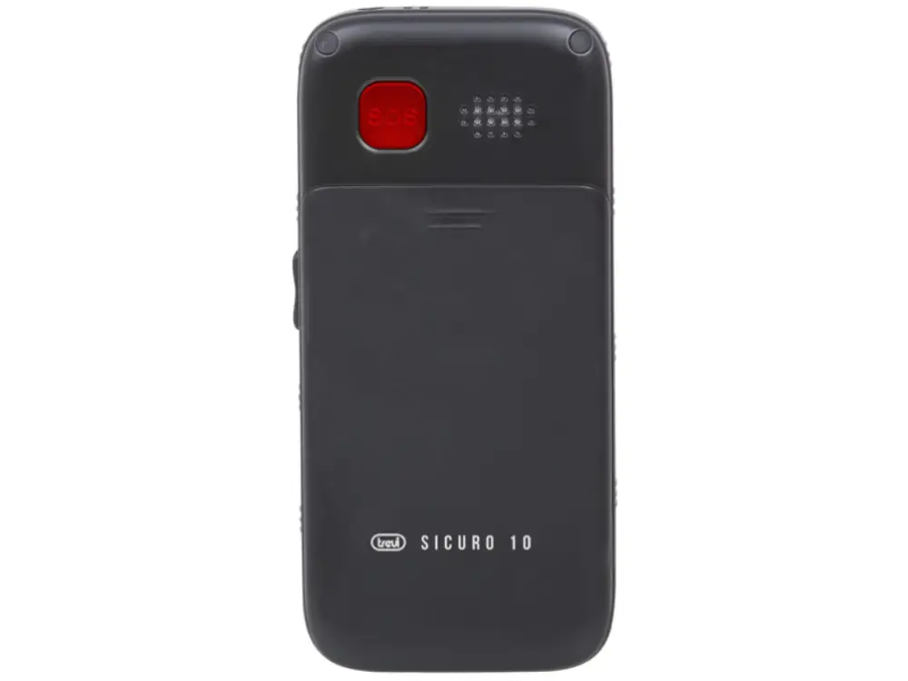 Trevi Sicuro 10 4.5 cm (1.77") Negro Teléfono para personas mayores - detalle