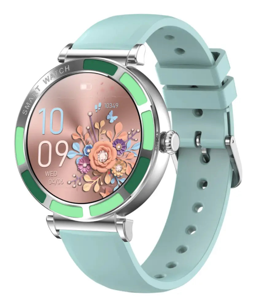 Trevi T-FIT 245 L 3.23 cm (1.27") IPS 41 mm Digital Pantalla táctil Verde. Metálico