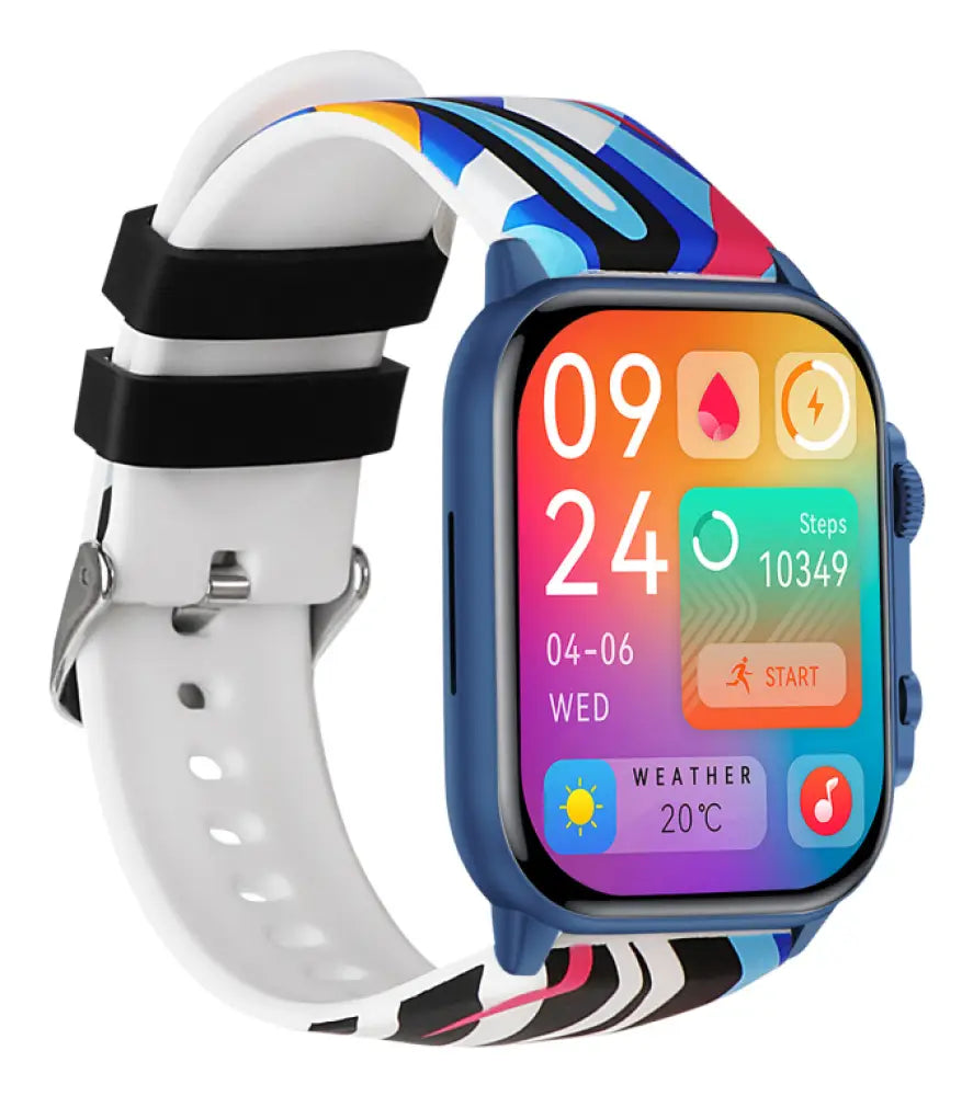 Trevi T-FIT 458 A 4.95 cm (1.95") AMOLED Digital 410 x 502 Pixeles Azul - detalle