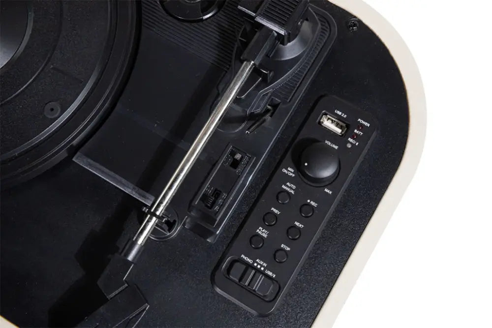 Trevi TT 1020 BT Tocadiscos de tracción directa Beige Semiautomático - detalle