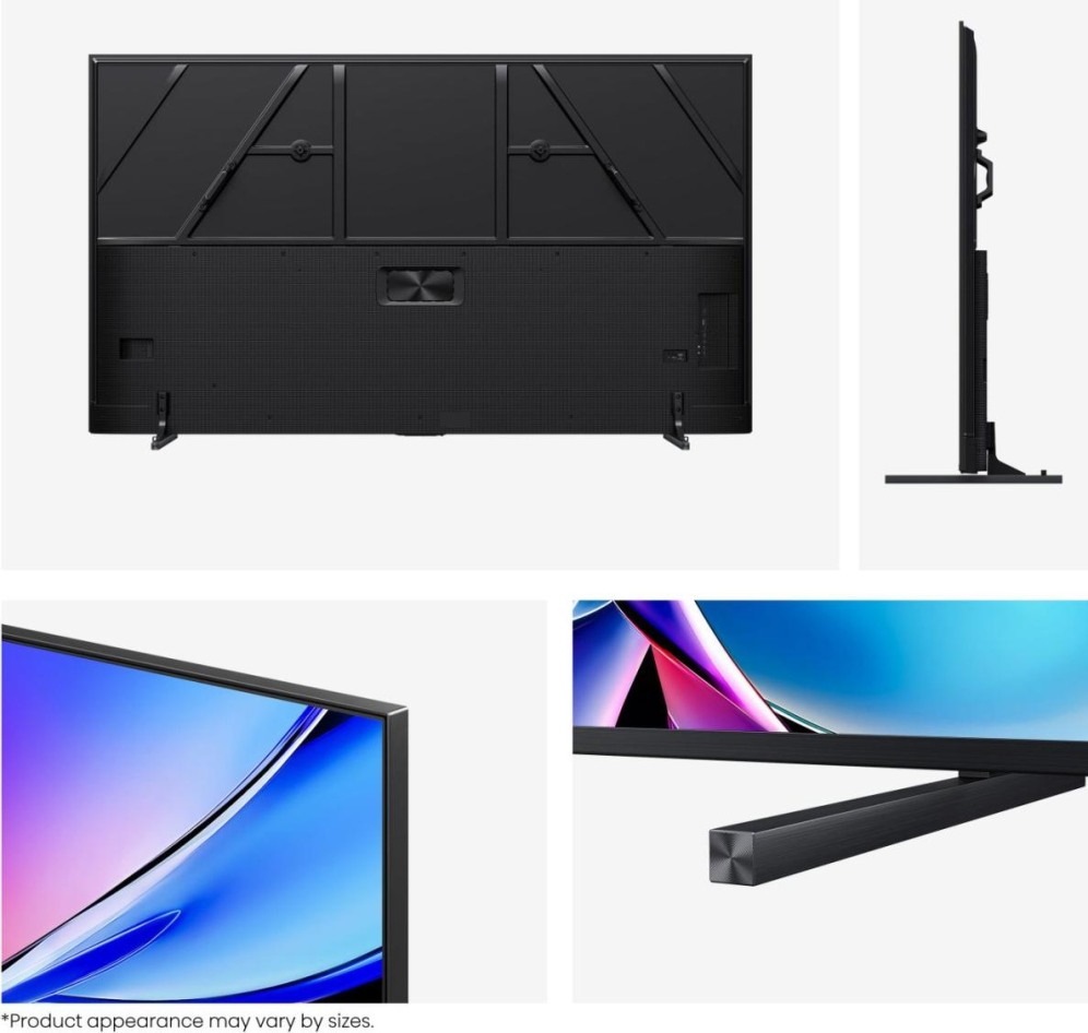 TV HISENSE 100E7Q PRO 100" 4K ULTRA HD SMART TV WIFI NEGRO - detalle