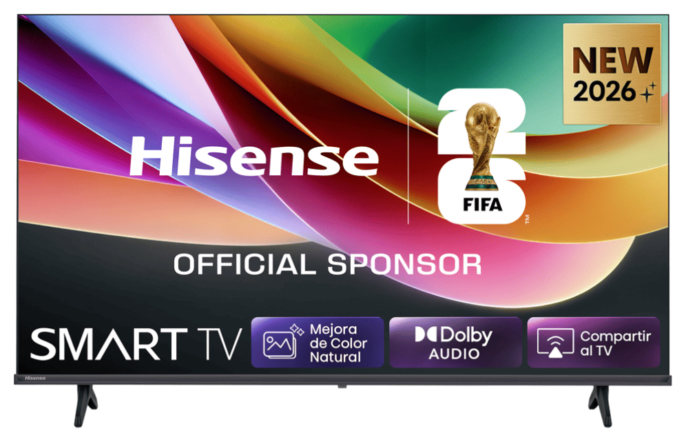 TV HISENSE 32A4S 32" FHD SMART TV DOLBY AUDIO MODO JUEGO AIRPLAY - detalle