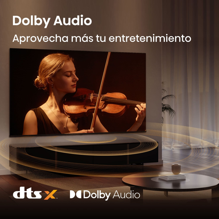 TV HISENSE 32A4S 32" FHD SMART TV DOLBY AUDIO MODO JUEGO AIRPLAY - detalle