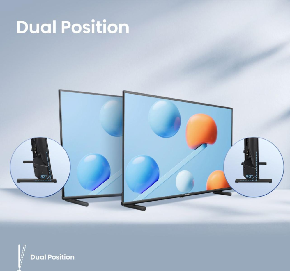 TV HISENSE 32A5Q 32" QLED SMART TV DOLBY ATMOS - detalle