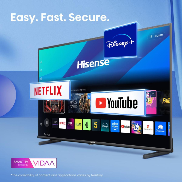 TV HISENSE 32A5Q 32" QLED SMART TV DOLBY ATMOS - detalle