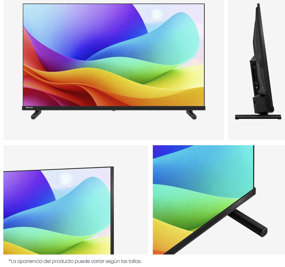 TV HISENSE 32A5S 32" FHD QLED SMART TV DOLBY ATMOS MODO JUEGO AIRPLAY - detalle