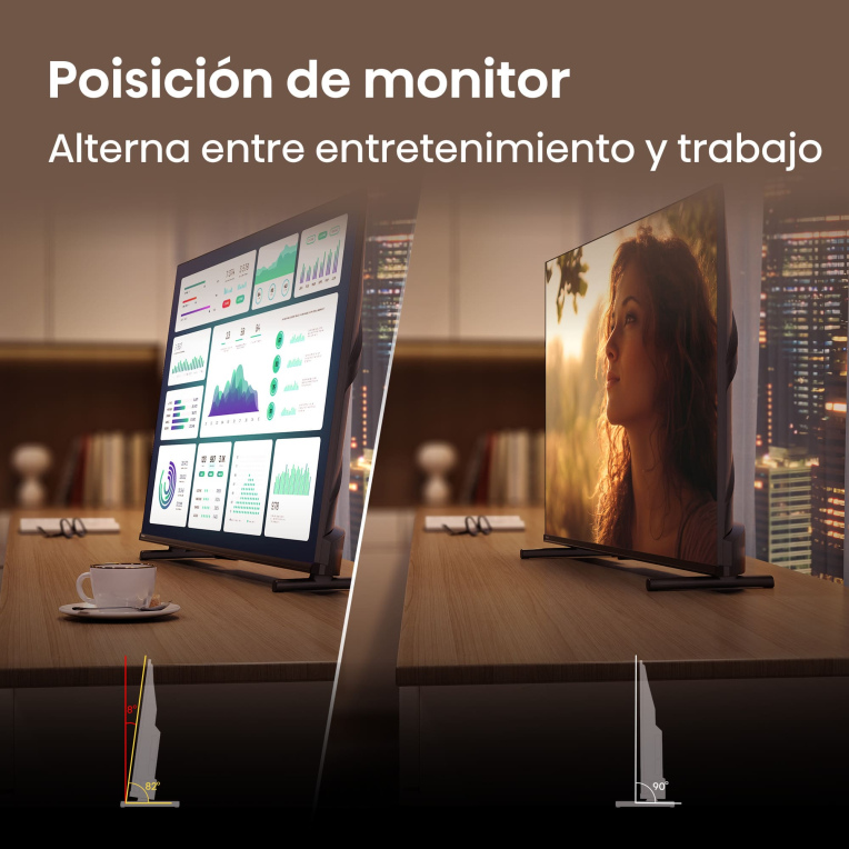 TV HISENSE 32A5S 32" FHD QLED SMART TV DOLBY ATMOS MODO JUEGO AIRPLAY - detalle
