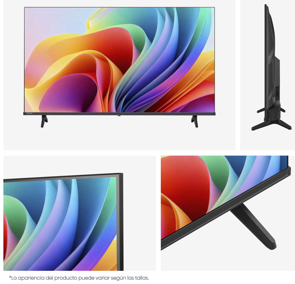 TV HISENSE 40A4S 40" FHD SMART TV DOLBY AUDIO MODO JUEGO AIRPLAY - detalle