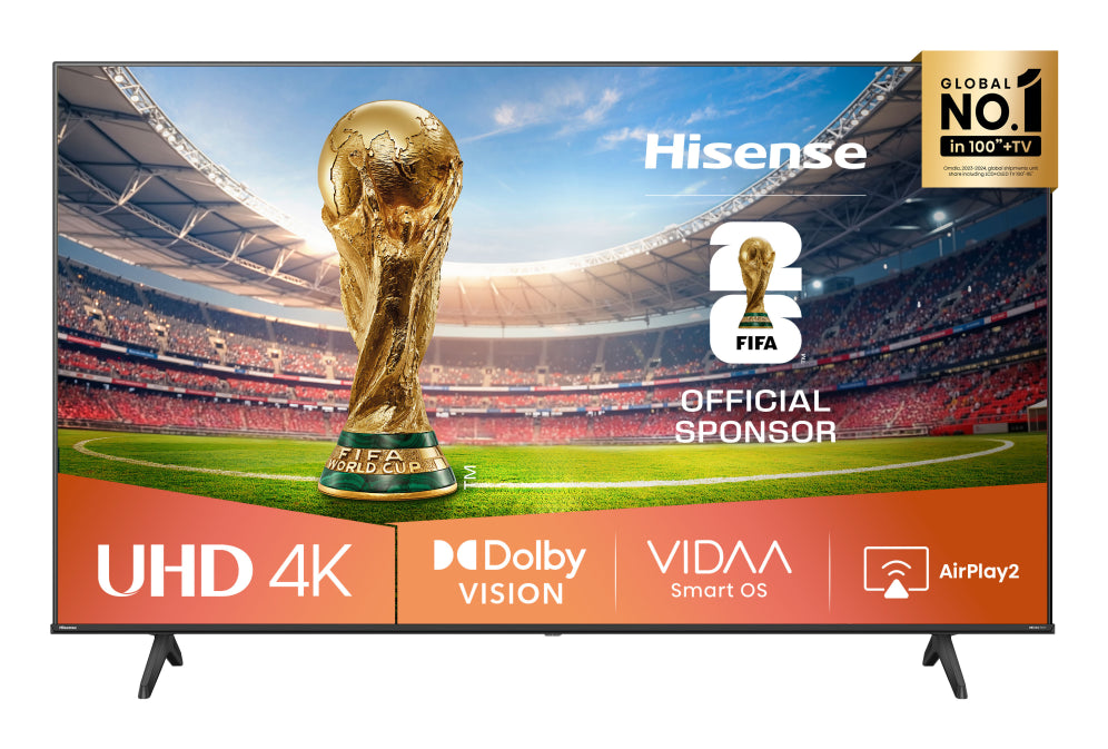 Hisense 43A6Q Televisor 109.2 cm (43") 4K Ultra HD Smart TV Wifi Negro 300 cd / m²