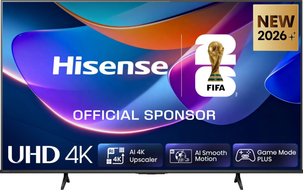 TV HISENSE 43A6S 43" UHD 4K SMART TV DOLBY VISION MODO JUEGO PLUS AIRPLAY