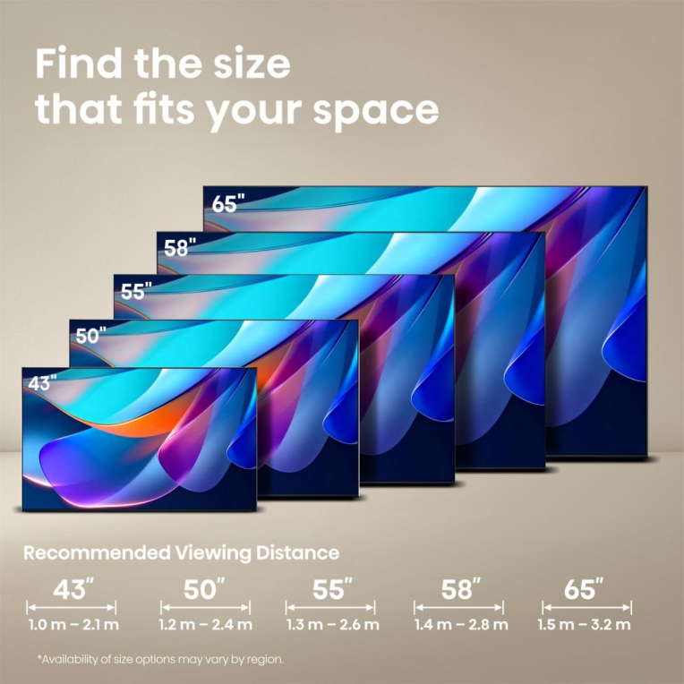TV HISENSE 43A6S 43" UHD 4K SMART TV DOLBY VISION MODO JUEGO PLUS AIRPLAY - detalle