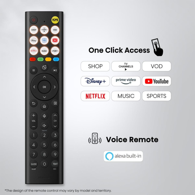TV HISENSE 55A6S 55" UHD 4K SMART TV DOLBY VISION MODO JUEGO PLUS AIRPLAY - detalle
