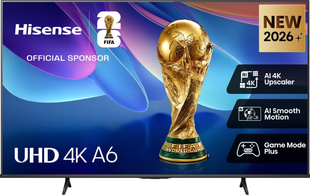 TV HISENSE 55A6S 55" UHD 4K SMART TV DOLBY VISION MODO JUEGO PLUS AIRPLAY - detalle