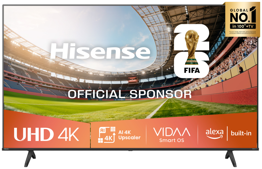 TV HISENSE 65A6Q 65" UHD 4K VIDAA SMART TV MODO JUEGO PLUS