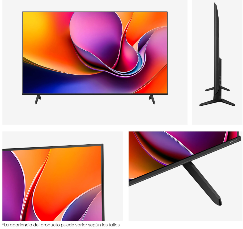 TV HISENSE 65A6Q 65" UHD 4K VIDAA SMART TV MODO JUEGO PLUS - detalle