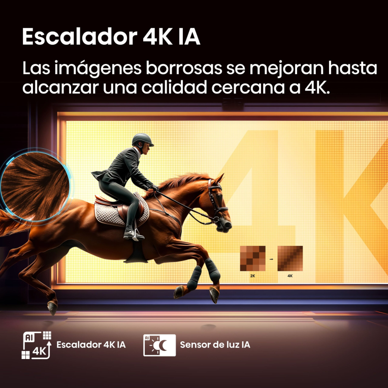 TV HISENSE 65A6Q 65" UHD 4K VIDAA SMART TV MODO JUEGO PLUS - detalle
