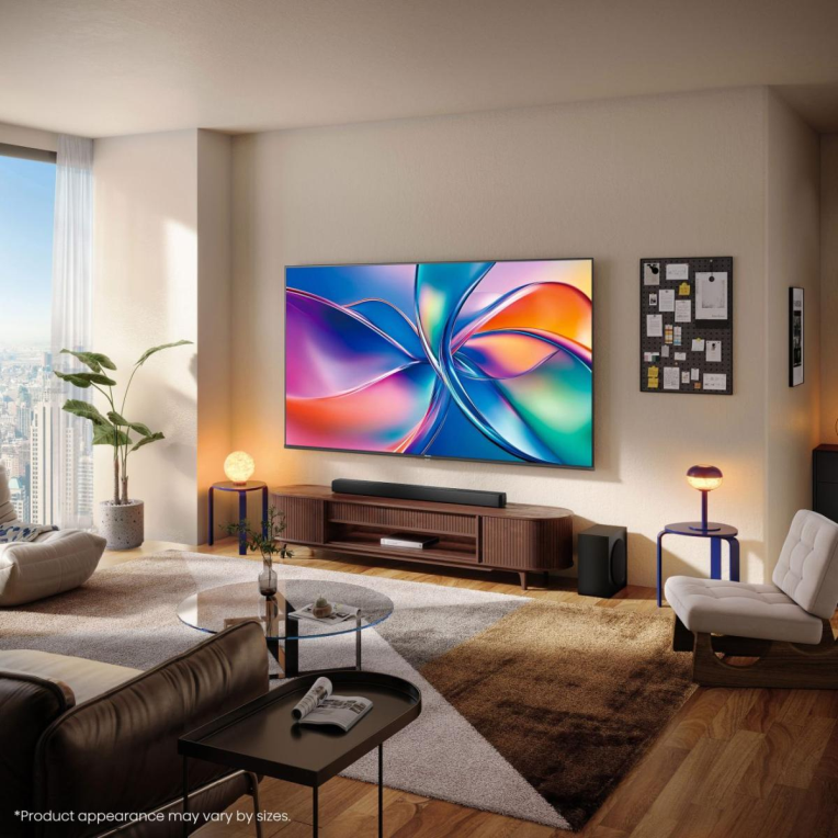 TV HISENSE 65E77Q 65" QLED 4K UHD SMART TV VIDAA HDR10 - detalle