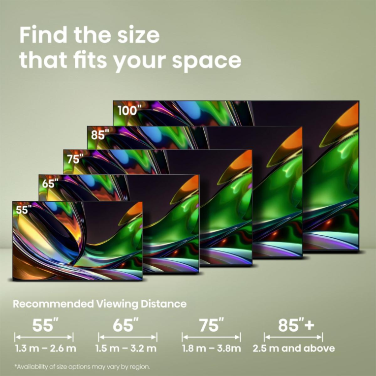TV HISENSE 65UR8S 65" SERIE UR8 RGB MINILED - detalle
