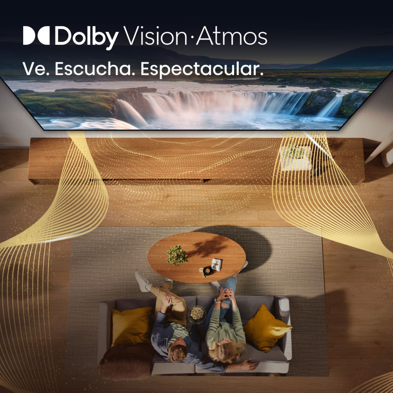TV HISENSE 85E7S 85" UHD 4K QLED DOLBY VISION ATMOS MODO JUEGO PLUS HDR10+ - detalle