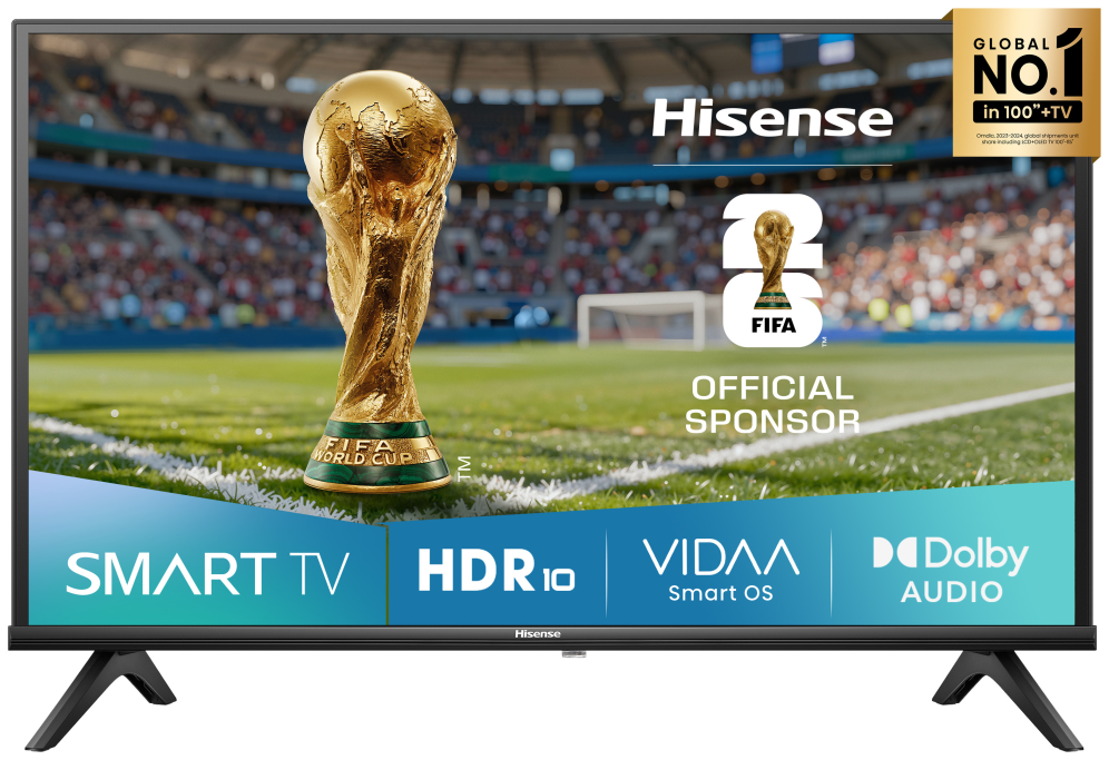 TV HISENSE LED 32A4Q 32? HD SMART TV DOLBY DTS HD SIN MARCOS MODO JUEGO - detalle