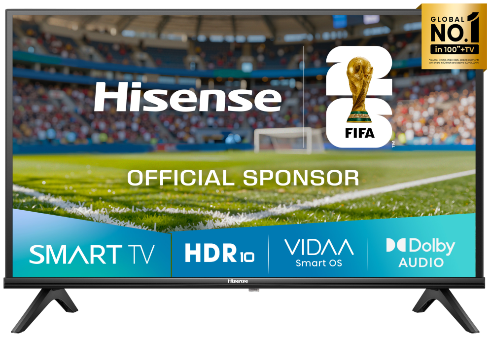 TV HISENSE LED 32A4Q 32? HD SMART TV DOLBY DTS HD SIN MARCOS MODO JUEGO - detalle