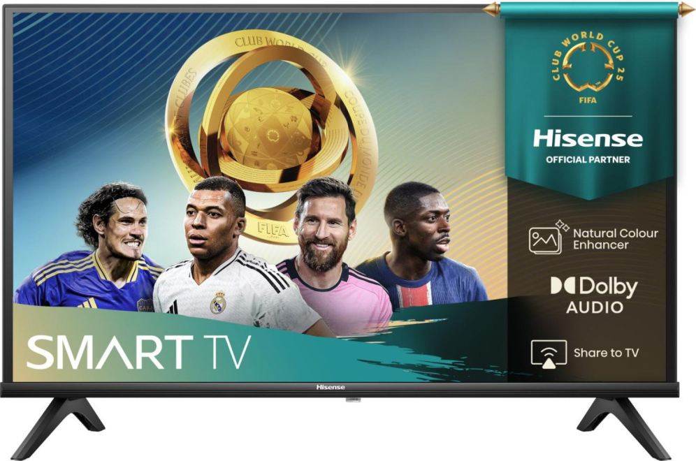 TV HISENSE LED 32A4Q 32? HD SMART TV DOLBY DTS HD SIN MARCOS MODO JUEGO - detalle