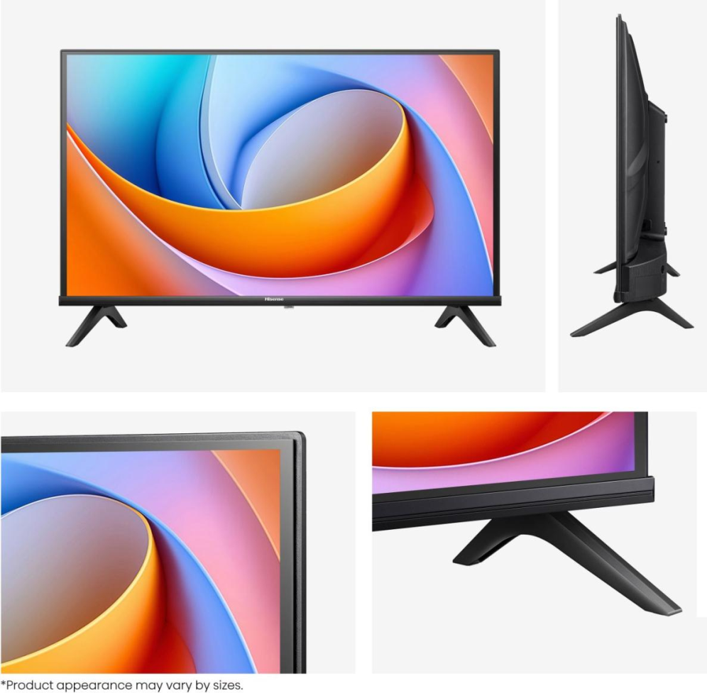 TV HISENSE LED 32A4Q 32? HD SMART TV DOLBY DTS HD SIN MARCOS MODO JUEGO - detalle