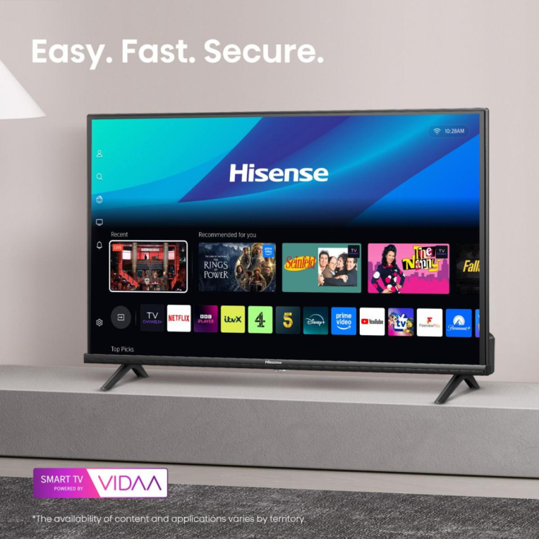 TV HISENSE LED 32A4Q 32? HD SMART TV DOLBY DTS HD SIN MARCOS MODO JUEGO - detalle
