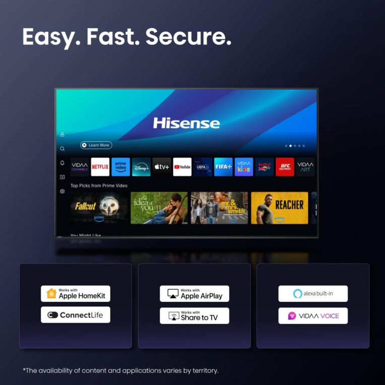 TV HISENSE QLED 65E8Q 65? 4K BLUETOOTH HDMI 2.1 ALEXA ATMOS GAME MODE - detalle