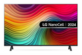 LG NanoCell 43NANO82T6B Televisor 109.2 cm (43") 4K Ultra HD Smart TV Wifi Negro
