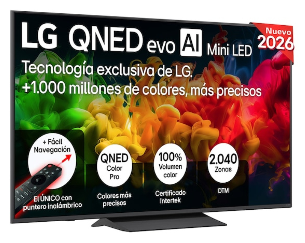 LG QNED 65QNED81B6A 165.1 cm (65") 4K Ultra HD Smart TV Wifi Negro