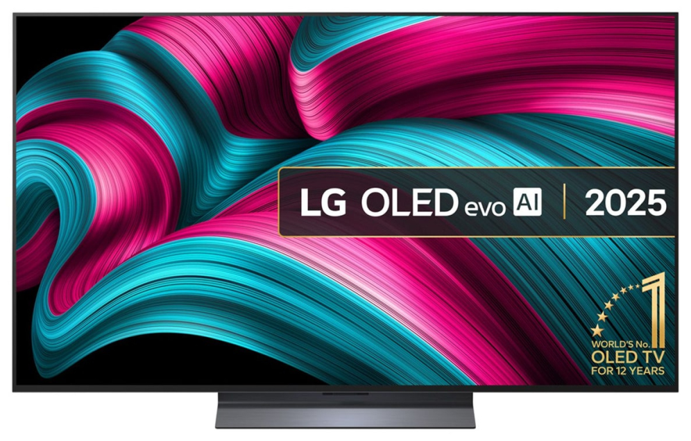 TV LG OLED EVO AI C5 OLED55C54LA 55" UHD 4K SMART TV NEGRO