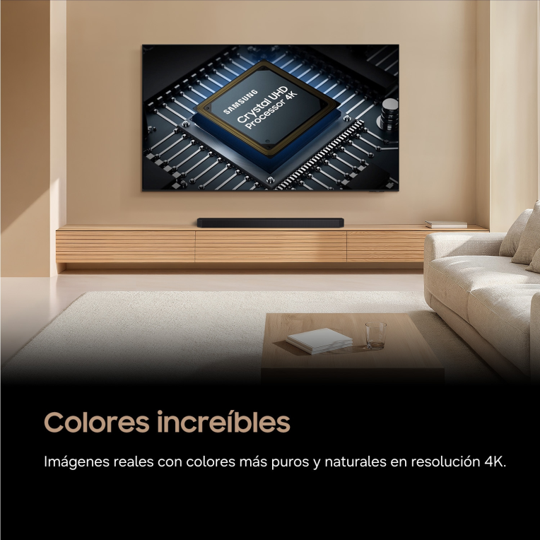 TV SAMSUNG 43" TU43U8075H CRYSTAL UHD SMART TV BT - detalle