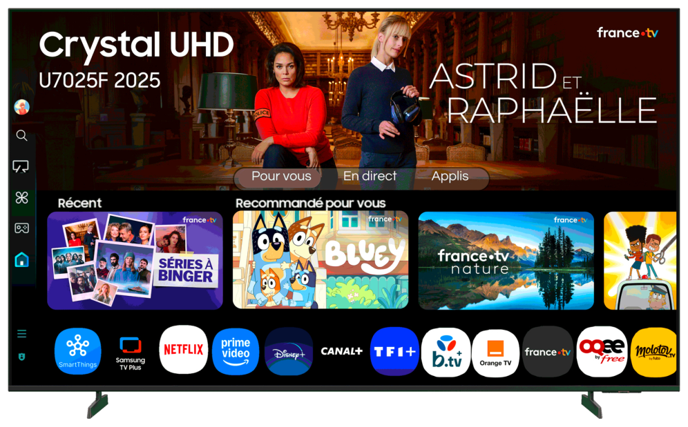 TV SAMSUNG 50" TU50U7025F CRYSTAL UHD SMART TV BT