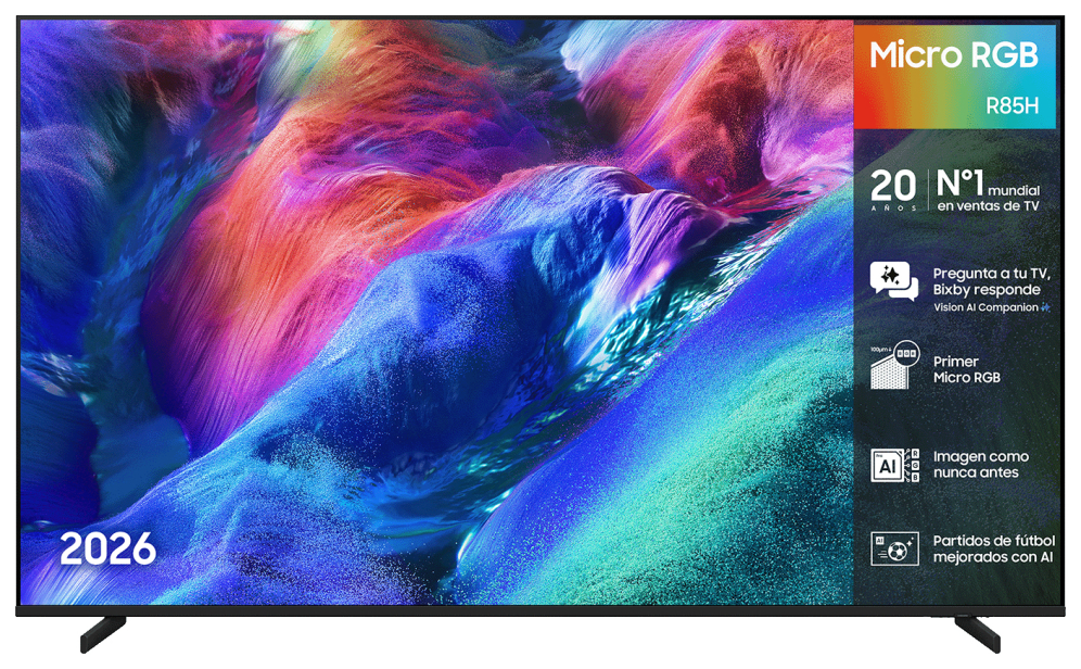 Samsung TV 55" 4K Micro RGB R85H Vision AI Smart TV (2026)