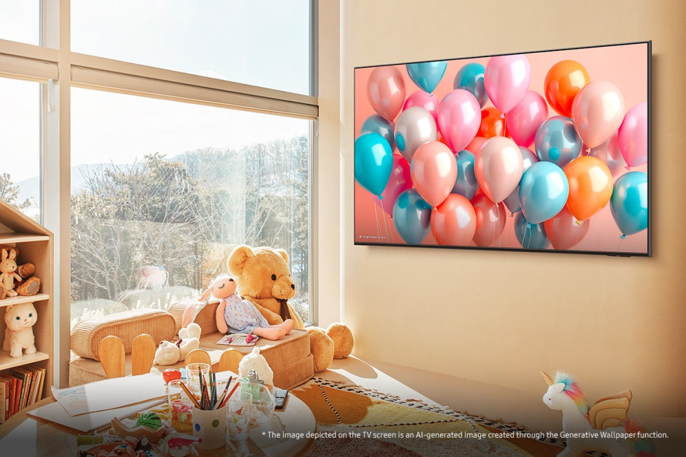 TV SAMSUNG AI QLED 55" TQ55Q7FAAUXXC UHD 4K QUANTUM HDR TIZEN - detalle