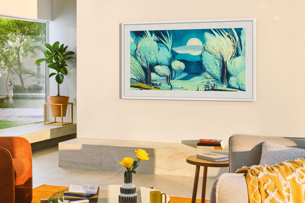 TV SAMSUNG QE43LS03FAUXXH 43" THE FRAME 4K QLED LS03F SMART TV - detalle