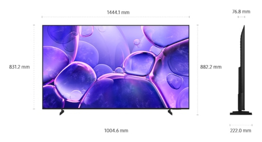 TV SAMSUNG UE43U8092FUXXH 43" 4K UHD SMART TV TIZEN HDR - detalle