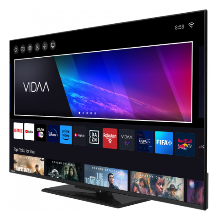 TV TOSHIBA 55" 55UV3463DG UHD SMART TV PEANA - detalle
