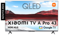 TV XIAOMI ELA5483EU A PRO 2025 43" QLED GOOGLE TV NEGRO USB 2.0 LAN HDMI X3