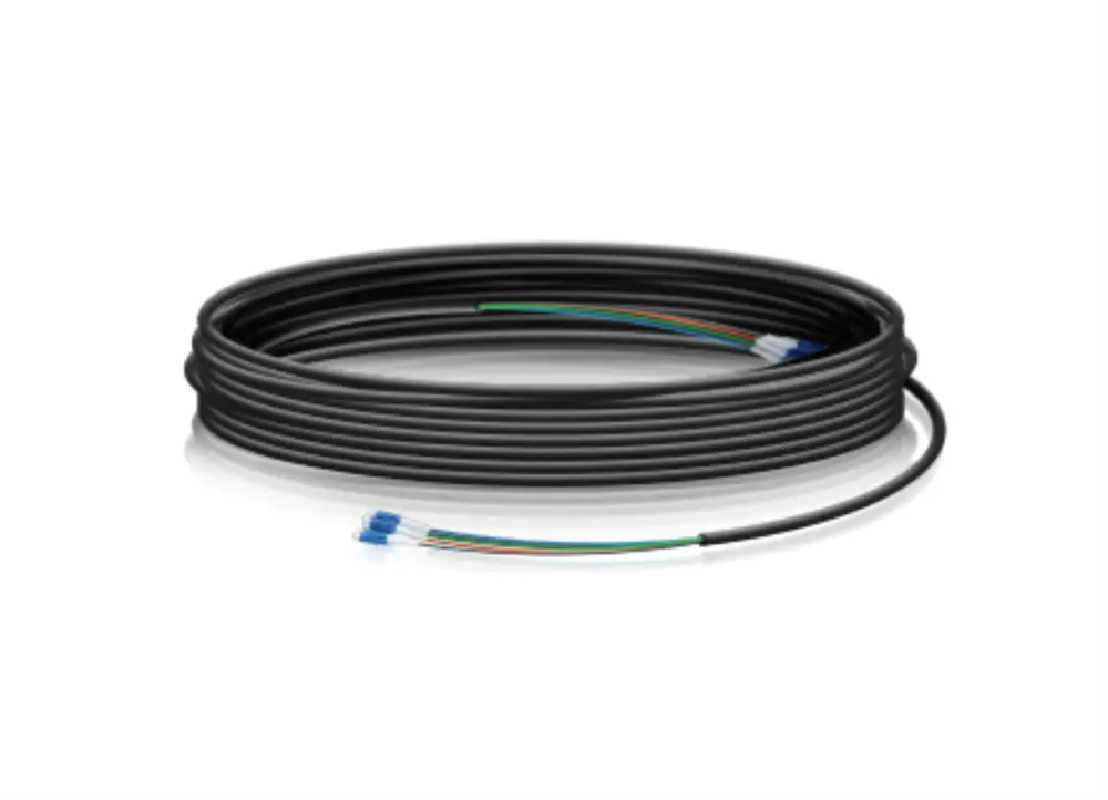 Ubiquiti FC-SM-100 cable de fibra optica 30.48 m LC Negro