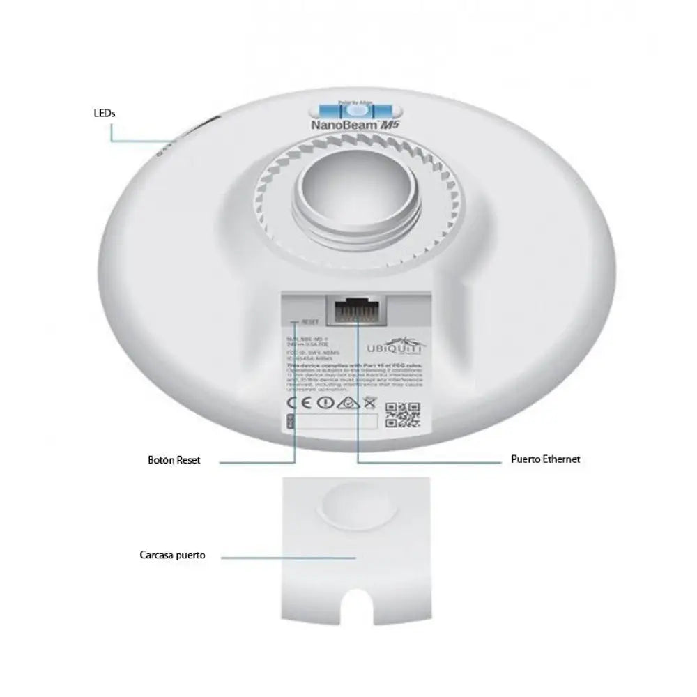 Ubiquiti NanoBeam M NBE-M5-16 5GHz 16dBi - detalle